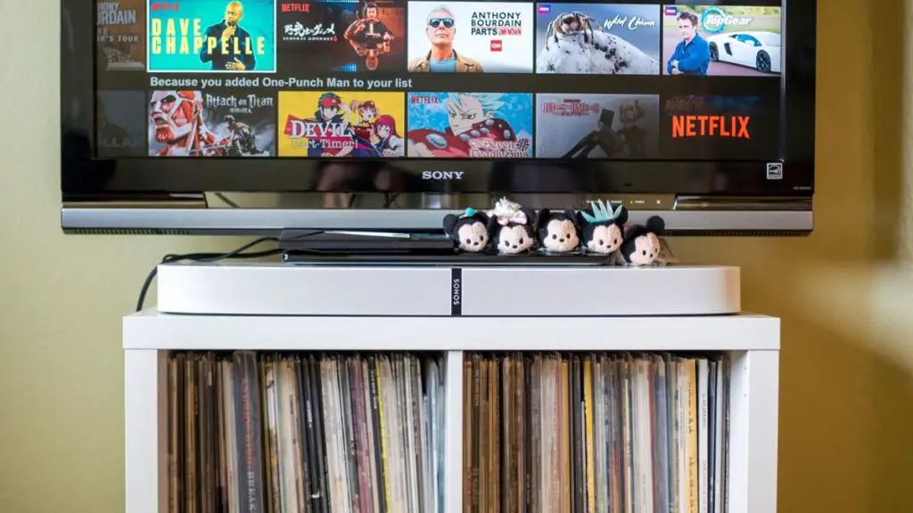 Can TV Sit On Top Of Sonos Playbase?