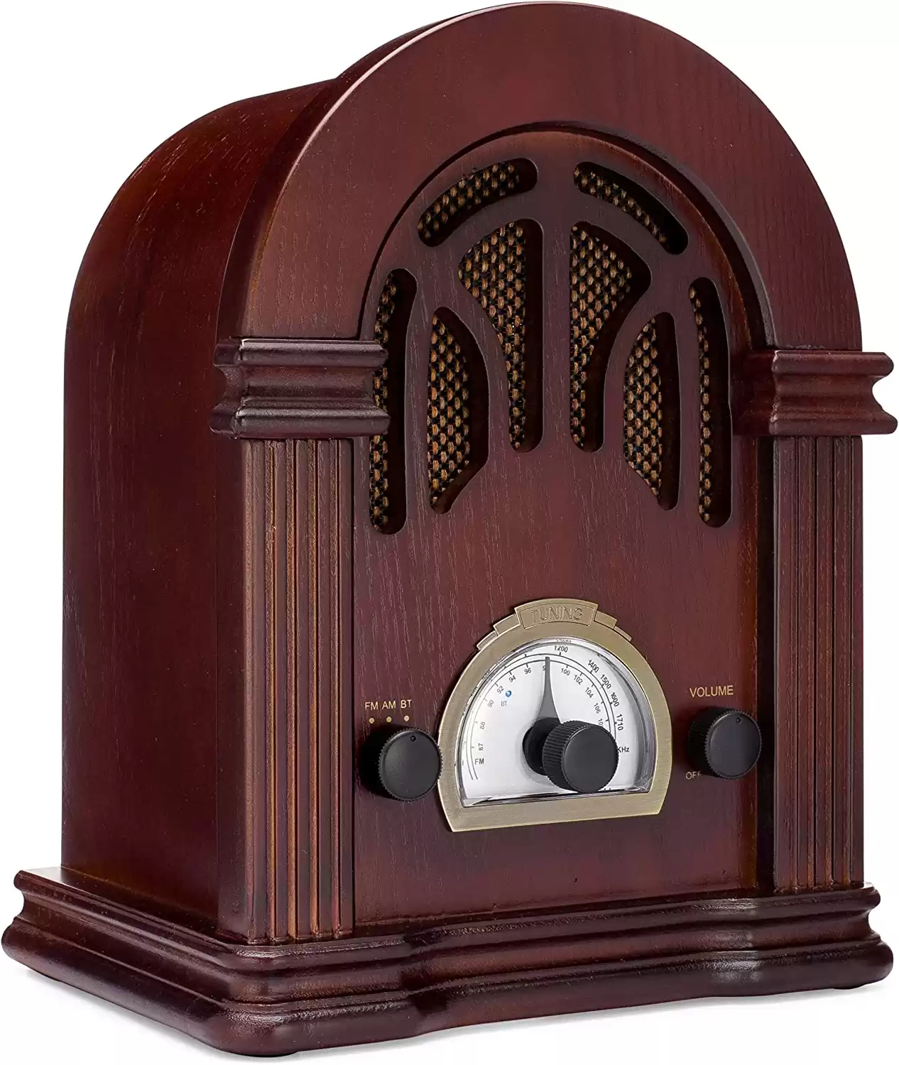 ClearClick Retro AM/FM Radio with Bluetooth
