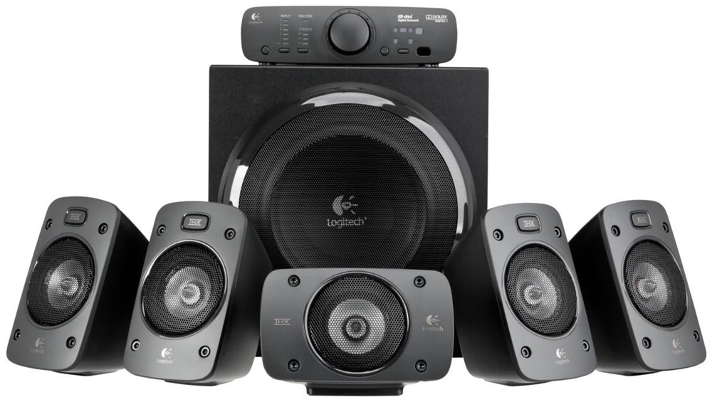 Logitech Z906 5.1 Surround Sound Speaker System Unboxing 