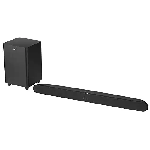 TCL Alto 6+ 2.1 Channel Dolby Audio Sound Bar with Wireless Subwoofer, Bluetooth
