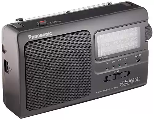 Panasonic Portable Radio RF-3500E9-K