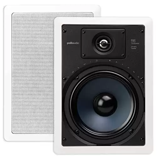 Polk Audio RC85i 2-way Premium In-Wall 8″-Speakers
