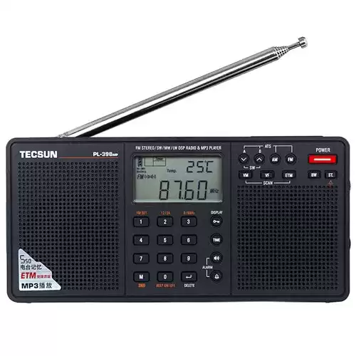 Tecsun PL398MP DSP Digital AM/FM/LW Shortwave Radio