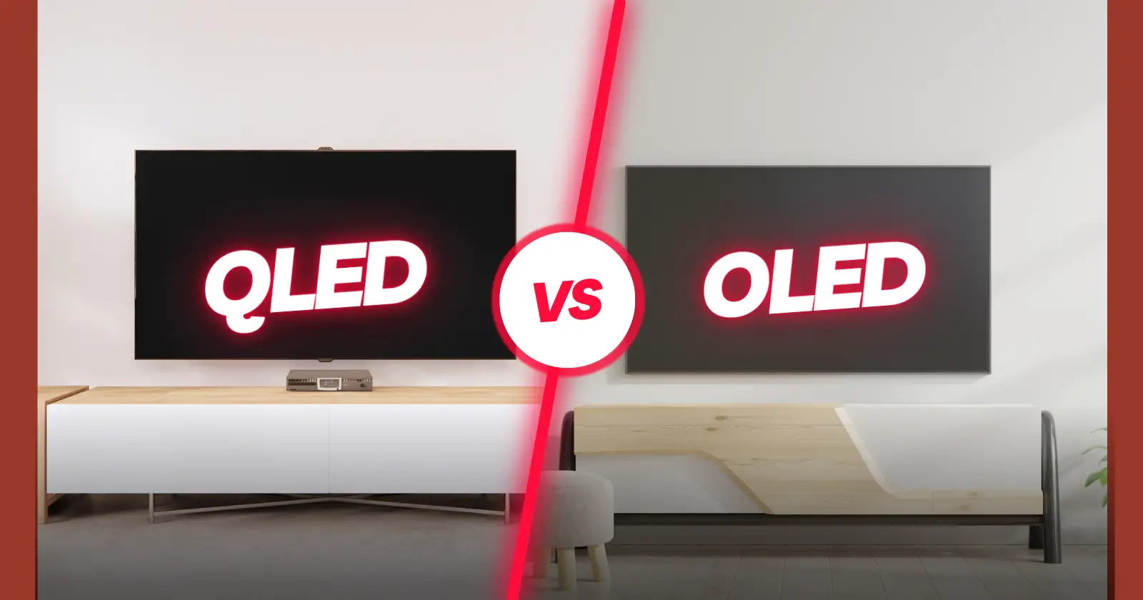 What's the Difference Between QLED and OLED TVs?