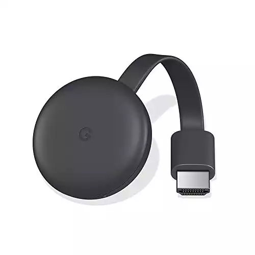 Google Chromecast (3rd Generation) Media Streamer - Black