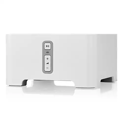 Sonos Connect - Wireless Home Audio Receiver Component for Streaming Music - White
