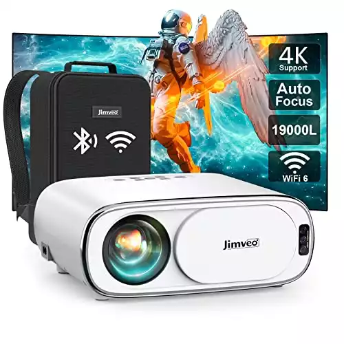 [Auto-Focus] Projector with WiFi 6 and Bluetooth
