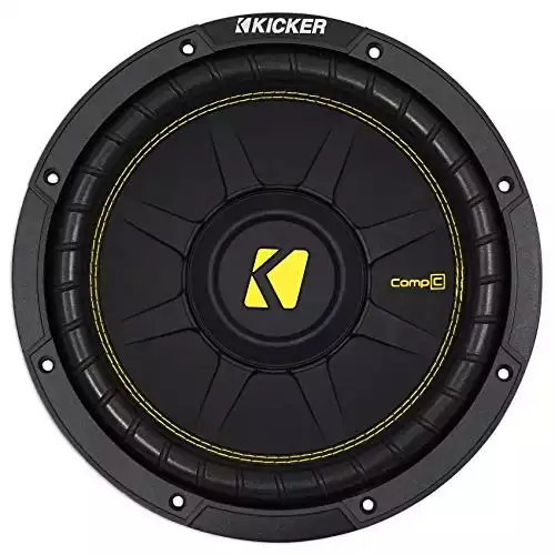 KICKER 44CWCD104 CompC 10" 500 Watt Dual 4-Ohm Car Audio Subwoofer Sub CWCD104