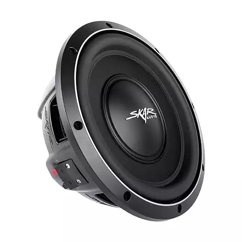 Skar Audio VS-10 D4 10" 1000W Max Power Dual 4 Ohm Shallow Mount Car Subwoofer