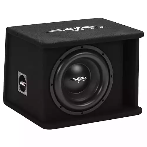 Skar Audio Single 10" 1200W Loaded SDR Series Vented Subwoofer Enclosure | SDR-1X10D2